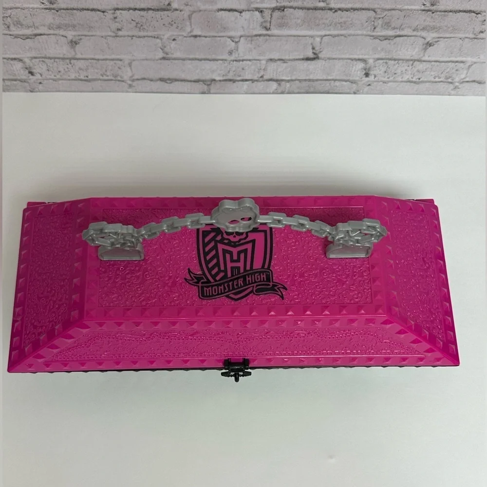 Monster High Authentic Create a Monster Design Lab 2011 Pink Black Coffin Only